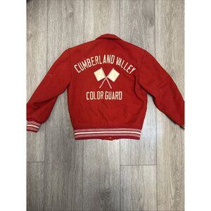 1978 Cumberland Valley High School band member's varisty jacket COLOR GUARD PA